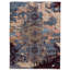 High-Quality Hand-Knotted Red And Blue Area Rug