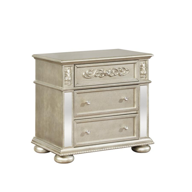 Table de chevet 3 tiroirs SandpiperCove