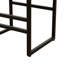 Chaise d'appoint en cuir avec comptoir-131275126-131275125