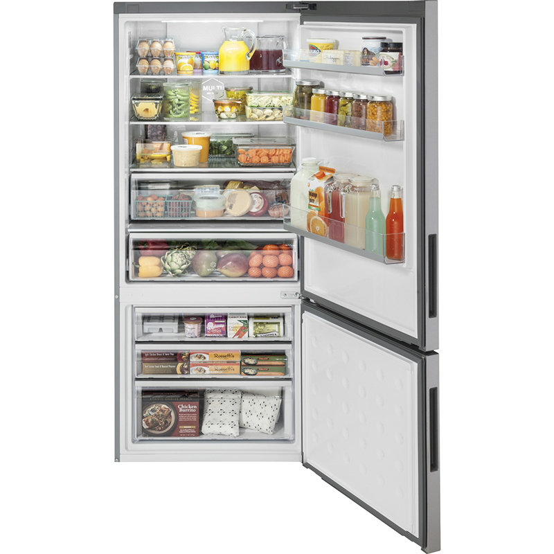 Réfrigérateur à congélateur inférieur 28 po Haier ENERGY STAR 15 pi. Cu. Haier