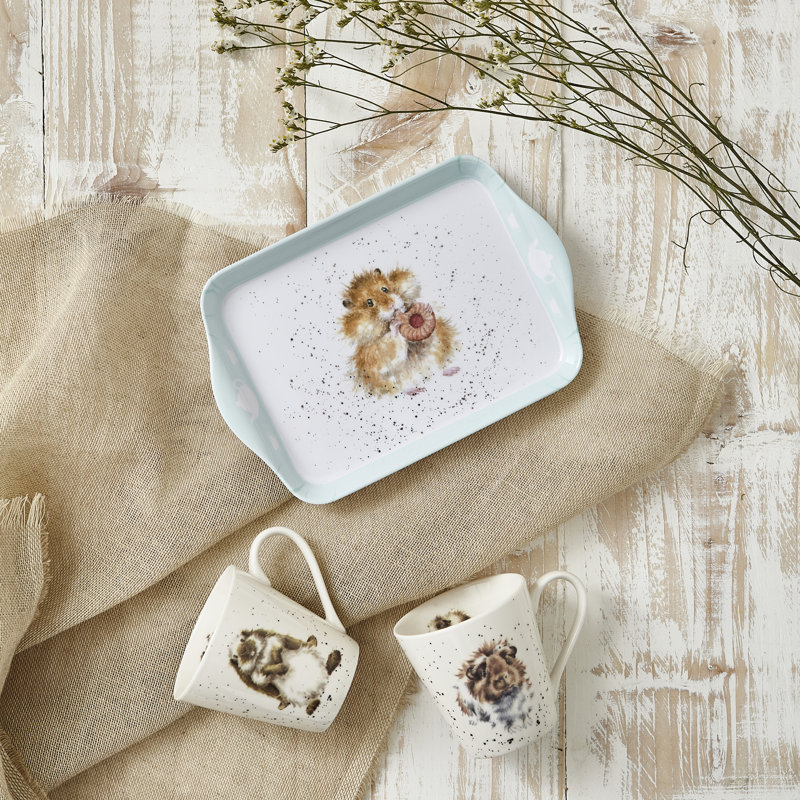 Classic Wrendale Designs  Hamster Mug & Tray Set