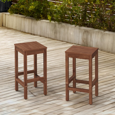 Tabouret de bar en acacia