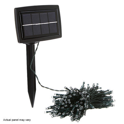 Beklabito 100 - Bulb 56 in. Solar Powered Wide Angle LED String Lights