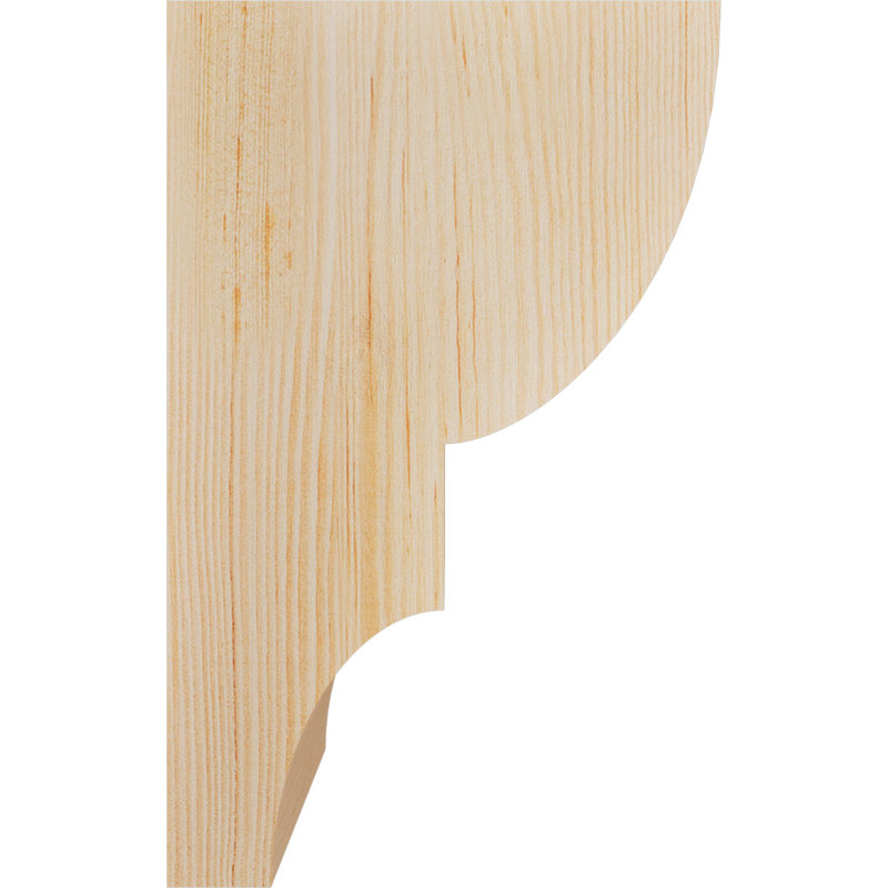 Corbeau Ridgewood, H 12 po x l 5,5 po x P 8 po, Sapin de Douglas, Lisse