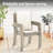 5 Pieces Patio Dining Set, Patio Furniture Set Of 4 Patio Stackable Dining Chairs And 40.6" Outdoor Metal Round Table-1859403407-1859403405-1859403403