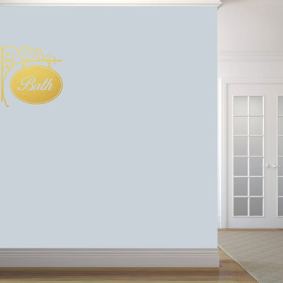 Text & Numbers Non-Wall Damaging Wall Decal