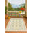 Cottagecore Yellow Wildflower Print Area Rug