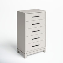 Kirklan 7 Drawer Storage Chest Rebrilliant Color: Light Gray/White