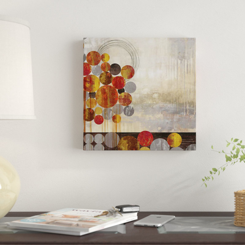 « sphere scape », impression sur toile, H 12 po x l 12 po x P 0,75 po
