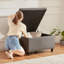 Repose-pieds carré avec rangement Arshi-1042023204