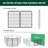 FXW Instant Unleashed Dog Playpen, Portable Pet Fence for Outdoor, RV Trips, and Camping, 40inch, 2 Panels for Medium and Large Dogs│Patented-123517115