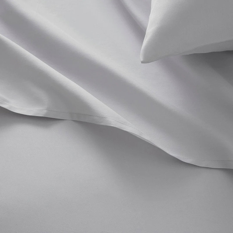 Ensemble de draps 100% coton 400 fils Remick, Simple, Taupe