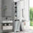 Bathroom Storage Cabinet With Doors And Drawers, Tilt-Out Laundry Hamper, Multiple Storage Space, Freestanding Style, Open Shelve, Adjustable Shelf, Gray