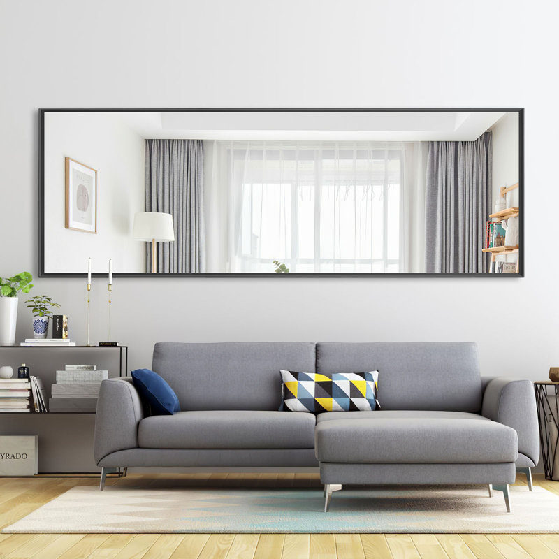Miroir sur pied Koudia, Noir, 71 po x 24 po