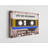 Life Has No Rewind Cassette Canvas Print-1732307749
