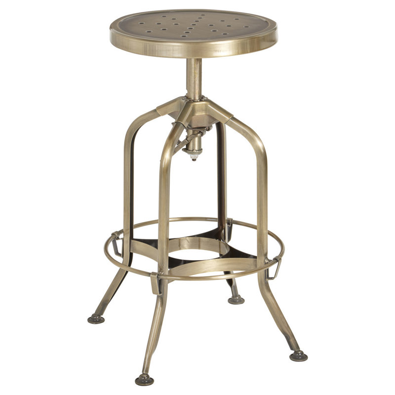 Mccartney Accent Stool, Brass