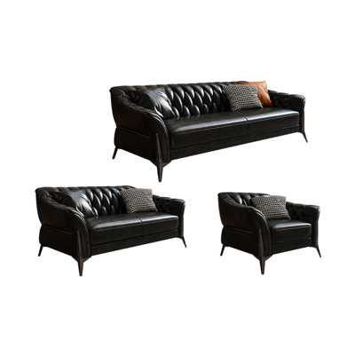American retro style straight-row sofa