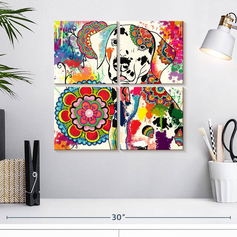 Bramala mandala Brampt, H 18 po x l 18 po