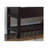 Meleze Espresso Storage Shoe Bench