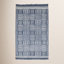 Middlebury Navy White Hand-Knotted Geometric Rug