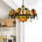 9 Lights Parrot Armed Suspension Light