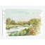 Impressionniste aquarelle I par Ethan Harper - reproduction d'art sur toile tendue-30004422-72456180-72456170