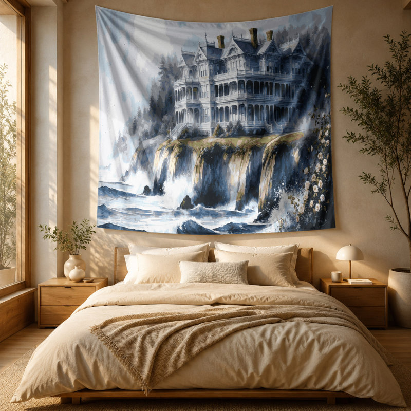 Tapisserie murale «Coastal Coastal Victorian Plus», 88 po x 104 po