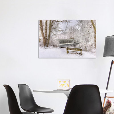 Manor Bench by David Gardiner - Wrapped Canvas Gallery-Wrapped Canvas Giclée