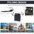 Outsunny Outdoor Lounge Chair, Adjustable Folding Chaise Loungening Chair With Sun Shade For Beach, Camping, Hiking, Backyard-1734273425