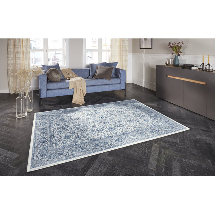 Keshan Maschad Tufted Sapphire blue Rug