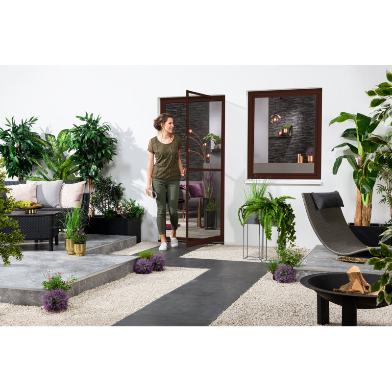 Roller Shade, Brown, 240 cm L x 120 cm W