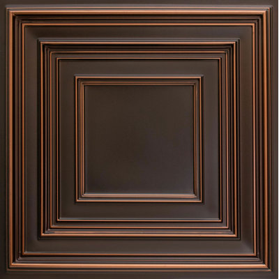 Schoolhouse Drop-In Or Glue-Up PVC Ceiling Tile
