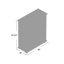 12 Pair Shoe Storage Cabinet