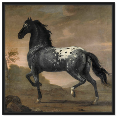 Cheval polonais par David Klöcker Ehrenstrahl - peinture sur toile