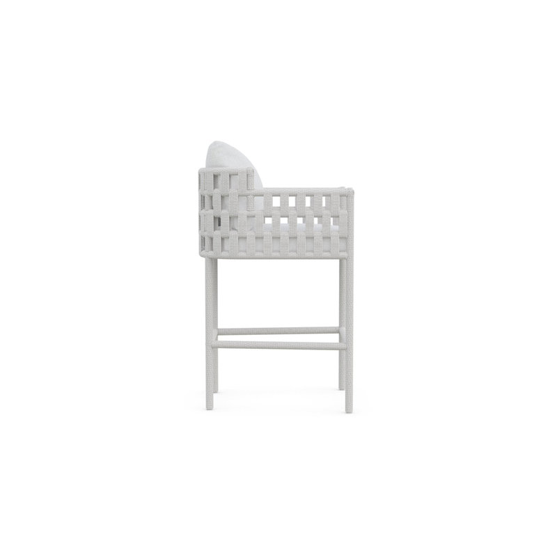 Santa Cruz Counter Stool + Polar Cushion, 31.5"