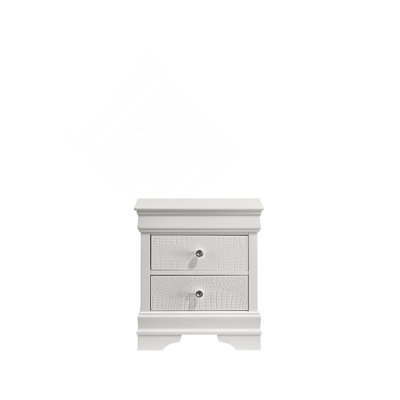 Table de chevet 2 tiroirs Blaze