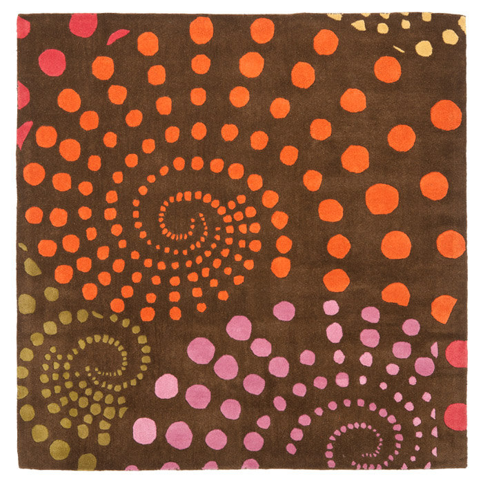 Amier Hand Tufted Wool Abstract Rug