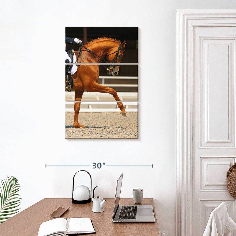 Sireci Sorrel Horse, 32" H x 20" W