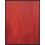 Red Block' Framed Print on Wood