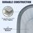 ALEKO Black Polyvinyl Chloride (PVC) Insulated Cold Plunge with Lid