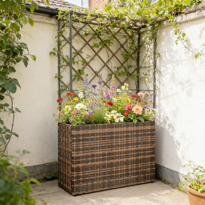 Jardinière surélevée moderne, lit surélevé pour jardin