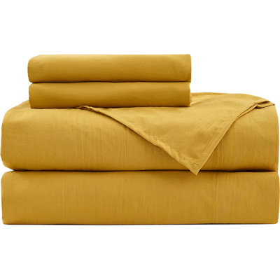 Washed Microfiber Bedding Microfiber Sheet Set