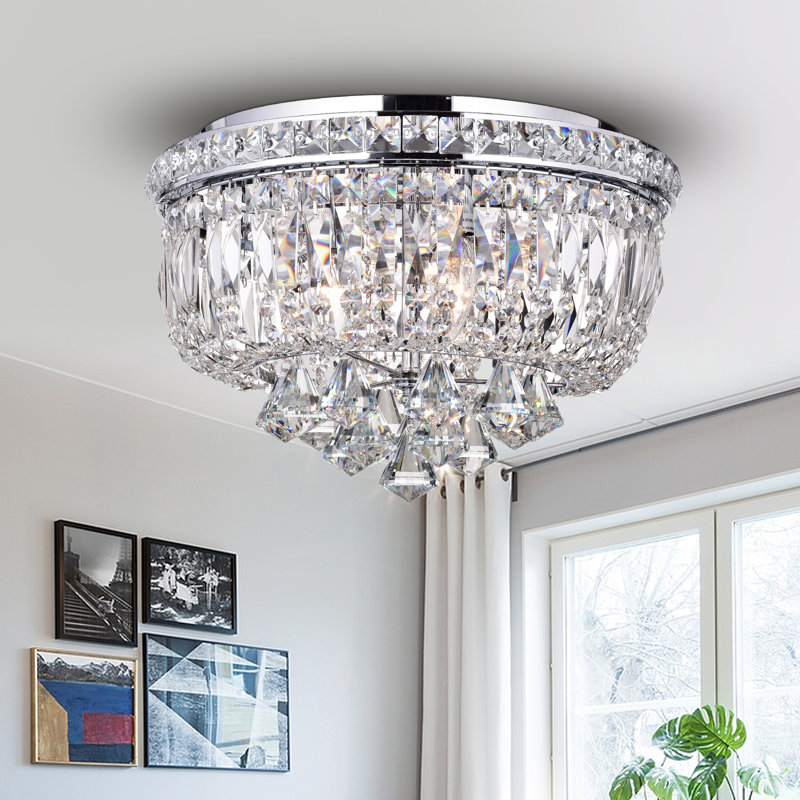 Jodi Crystal Flush Mount