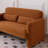 59.06'' 2-Seater Velvet Loveseat Solid Wood Frame with Storage Base, Movable Pillows, Scratch-Free Rubber Feet for Small Spaces-564470612