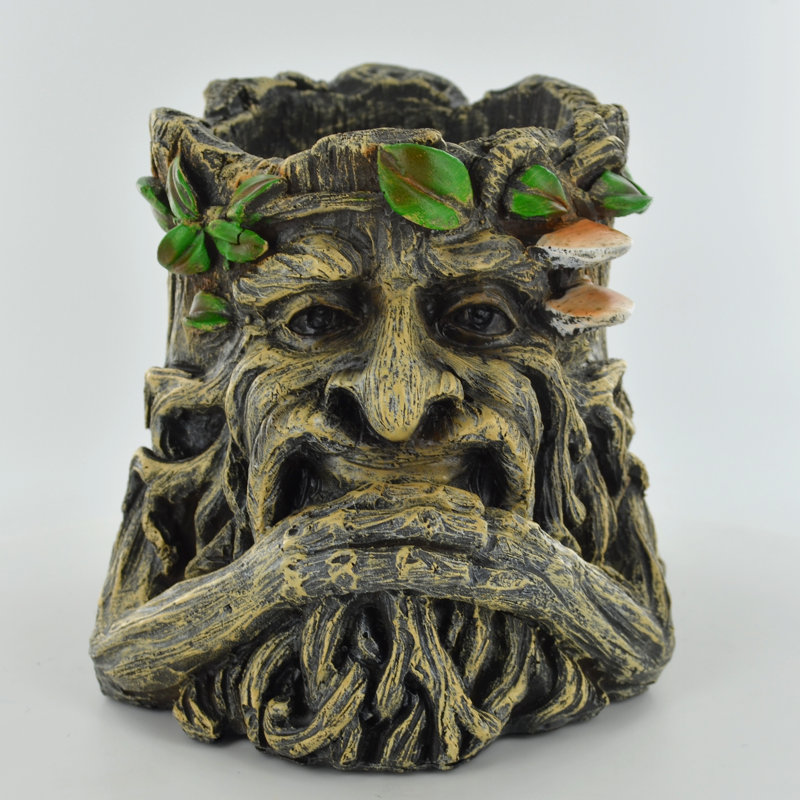Hico Tree Ent Resin Statue Planter