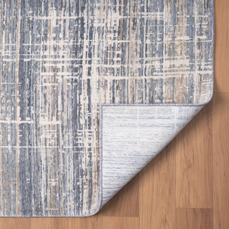 Echo Abstract Area Rug, Runner 2'6" x 10'