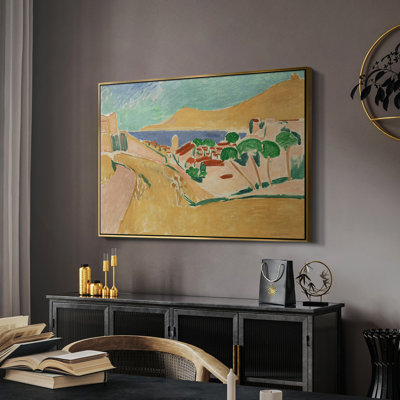 Collioure en Août (Collioure in August), c. 1911-Henri Matisse-Framed Gallery Wrapped Canvas