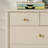 White Simple Exquisite Solid Wood Accent Chest