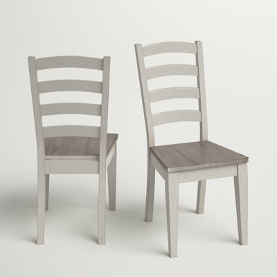 Bassett 18'' H Solid Wood Side Chair