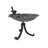 Scallop Shell Birdbath with Tripod Stand